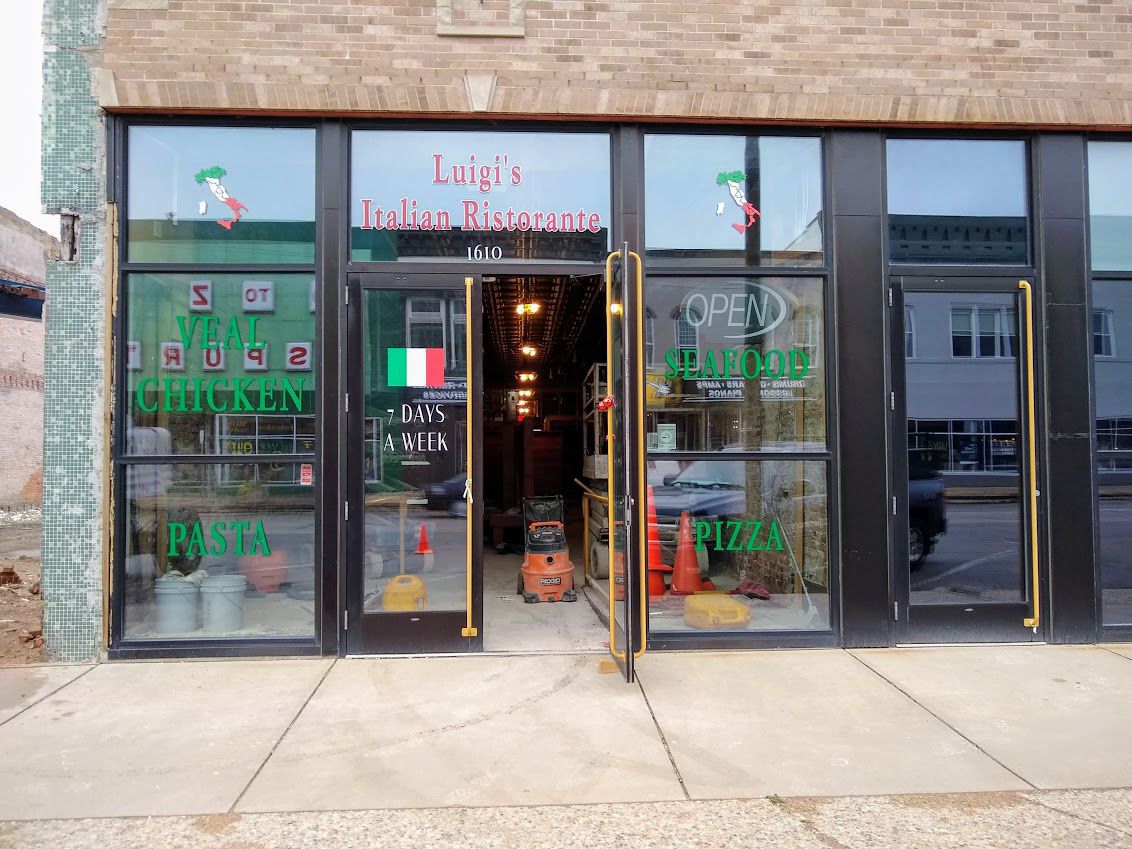 Luigi's storefront